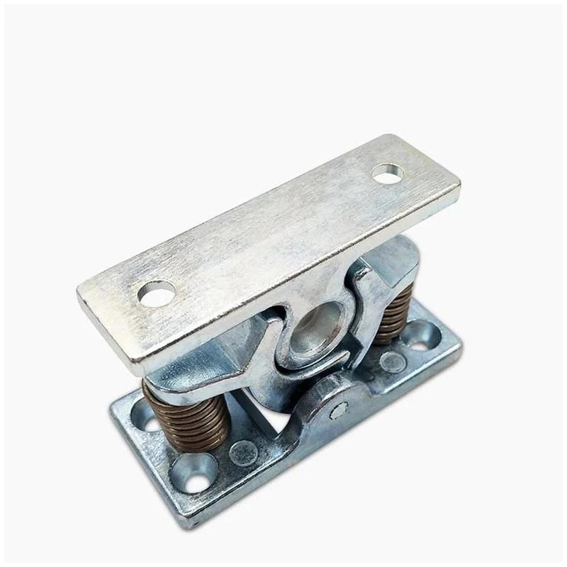 Silver Latch Rectangle Snap Hardware Cabinet Closet Furniture Door
