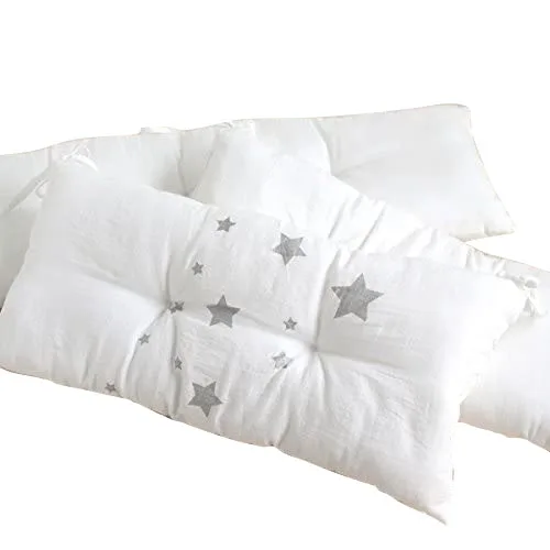 Pure High Quality 100% Cotton New Protection Cot Crib Bumper baby mattress pad