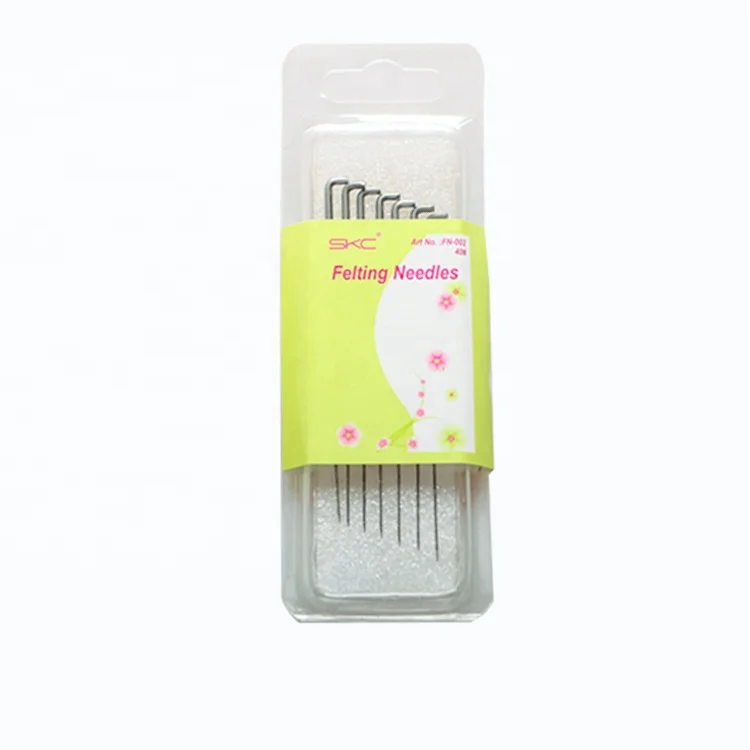 7pcs/pack SKC Wholesale Punched Wool Felting Needles for Loom Handmade Tool Embroidery Craft Knitting Accessories