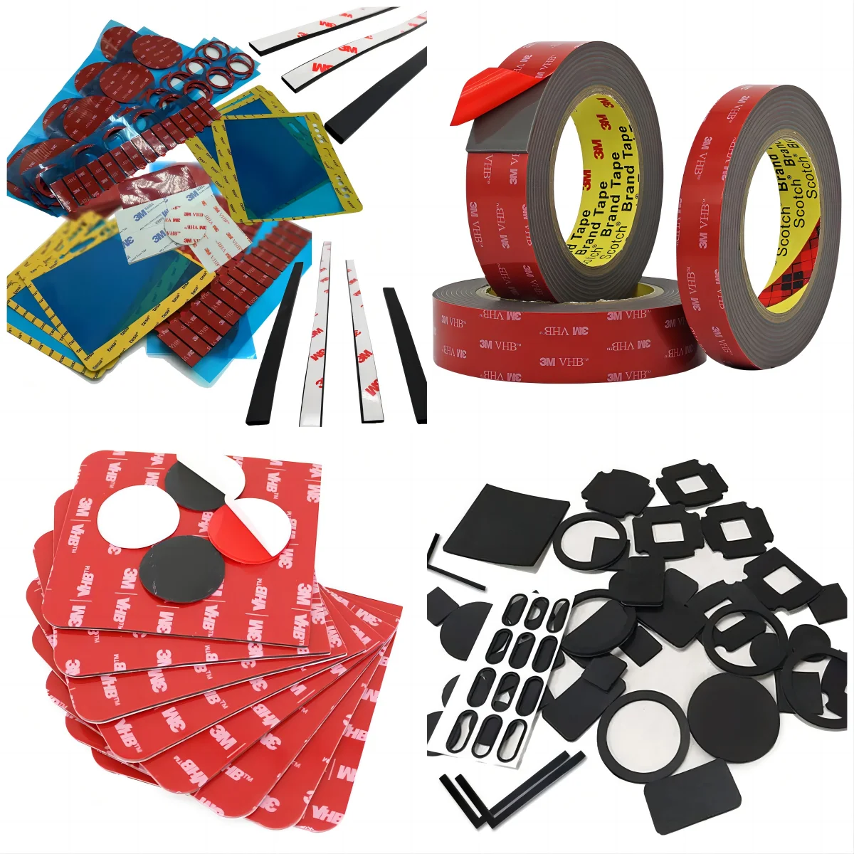 LS Custom Die Cutting Single/Double Sided Foam Tapes