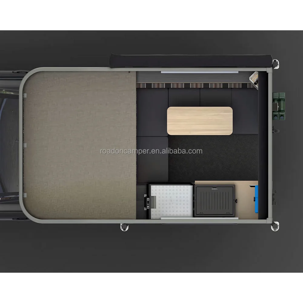 best large vehicles luxury china off-road campers caravan trailer 4x4 new with bathroom 2024