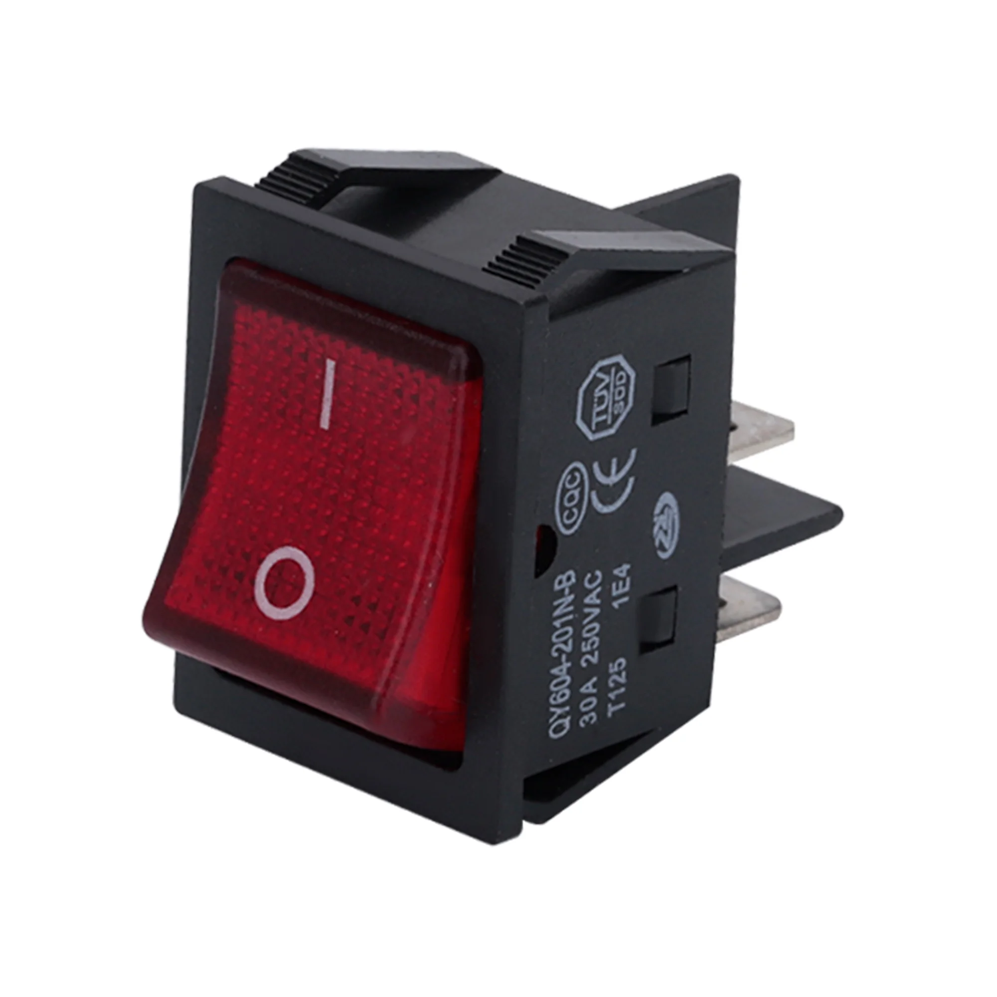 With LED 6A 250V/ 10A 125V AC ON-OFF-ON Boat Car 3 Way Rocker Switch