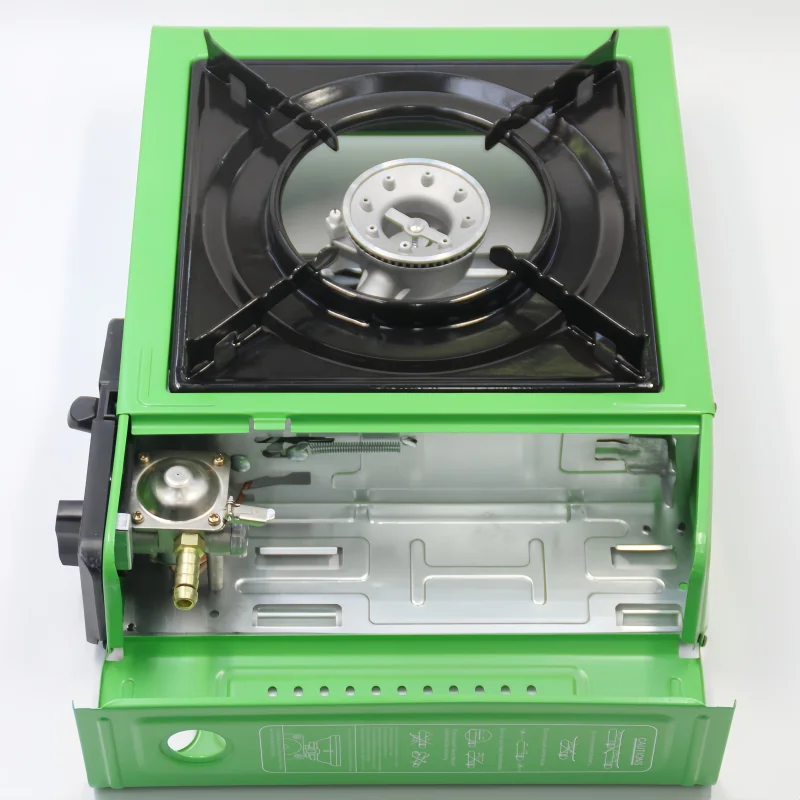 High-Quality Outdoor Camping Butane Gas Stove  Portable Camping Burner  Compact Card-Type Portable Gas Stove