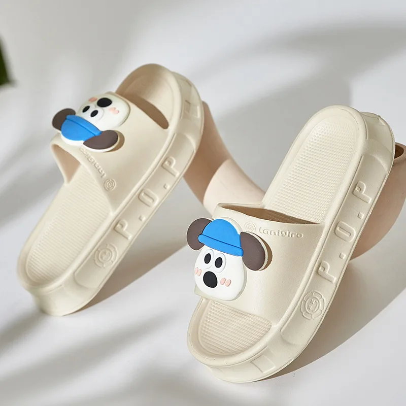 Summer outside wear on the sense of poop slippers female thick soles anti-slip and anti-odor feet eva sandals indoor home breath