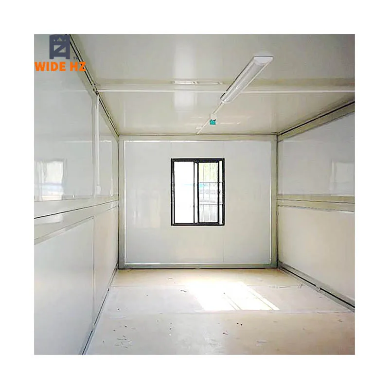 Folding prefabricated flat pack container office 20Ft homes Philippines folding houses quick build container house cabins