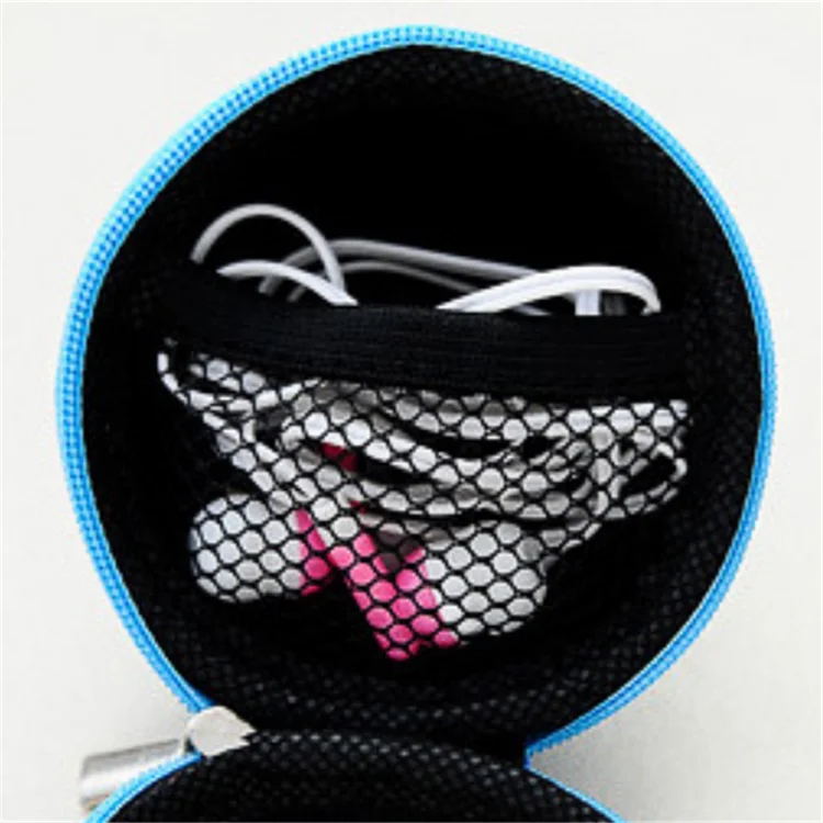 Лидер продаж, цветной водонепроницаемый переносной чехол для наушников EVA на молнии