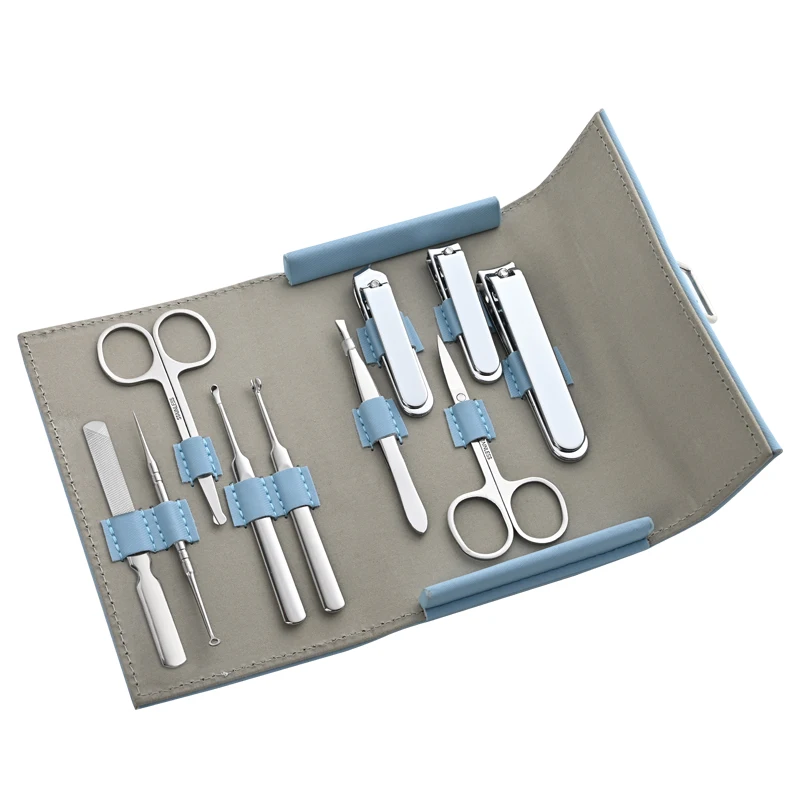 Factory made popular beauty set custom logo professional pedicure kit manicure set