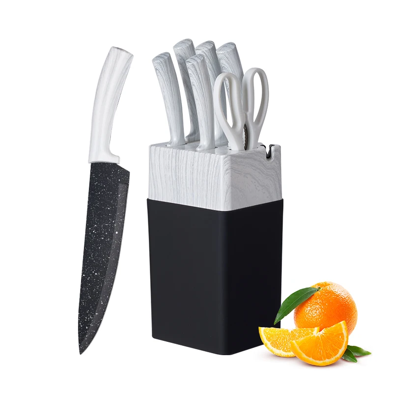 Multifunctional kitchen custom high-quality knife set kitchen luxury knife set metal knife set