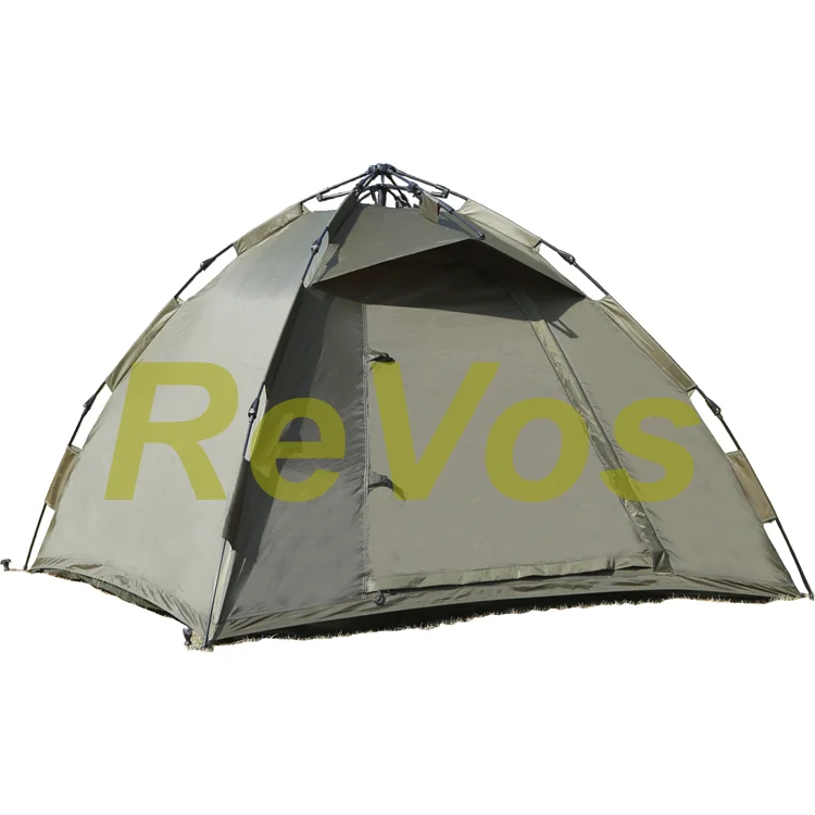 ReVos Adjustable 4 Aluminum Ribs Quick Up Bivvy Carp Fishing Tent