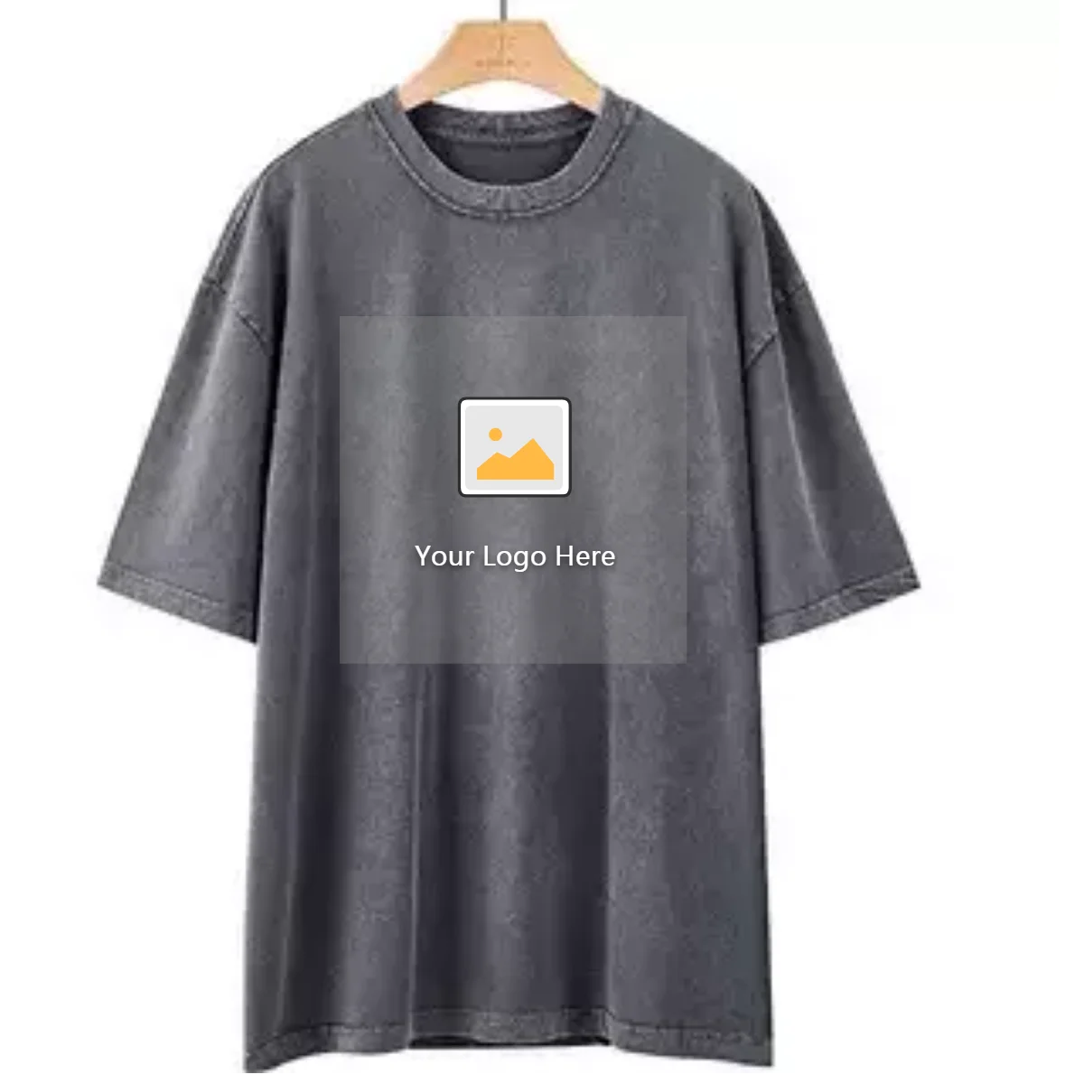 Customize Men Acid Wash T shirt casual 100% cotton t shirts blank oversized vintage mens t-shirts