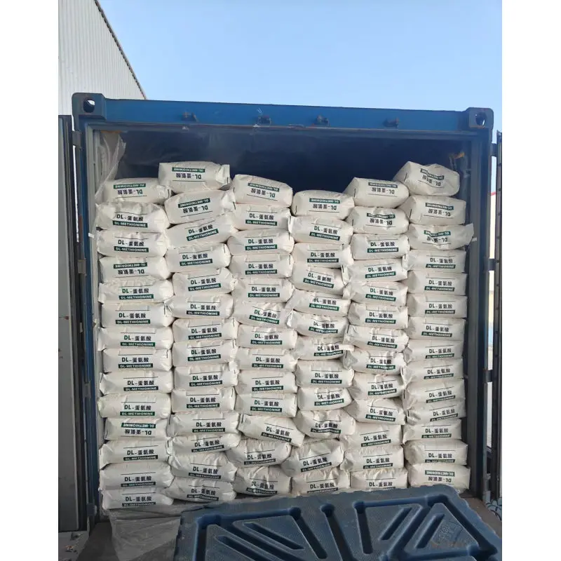 White or Light yellow DL Methionine 99% feed grade for poultry animal dl-methionine feed additive