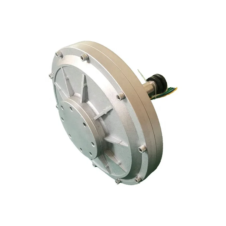 High efficiency 3000w 180RPM 380V Low RPM low torque permanent magnet alternator coreless maglev generator