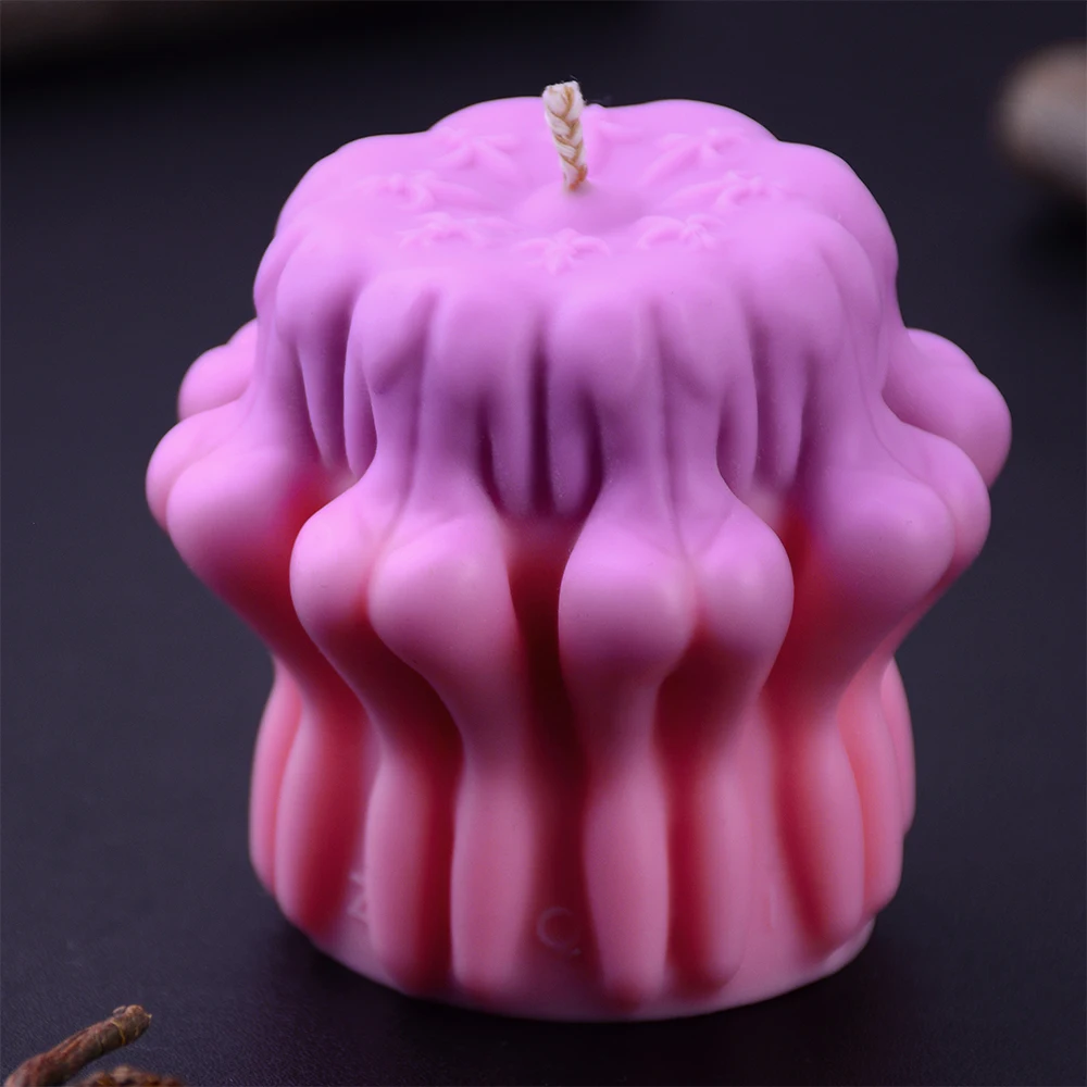 Wellness and Relaxation Romantic Candle Massage For Sexing Body Wax Oil With Unique Design