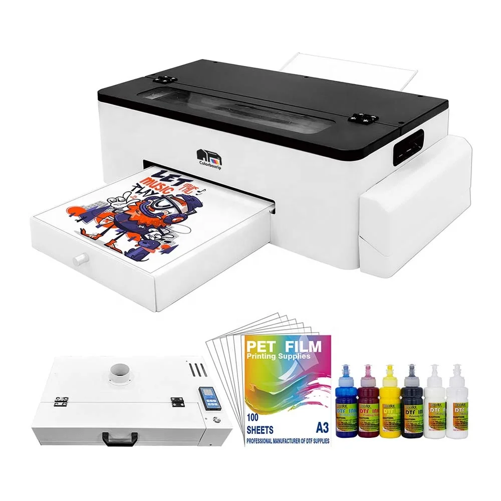 30cm dtf machine printer professional a3 dtf printer l1800 dtf printer Digital T-shirt printing machine For Clothes