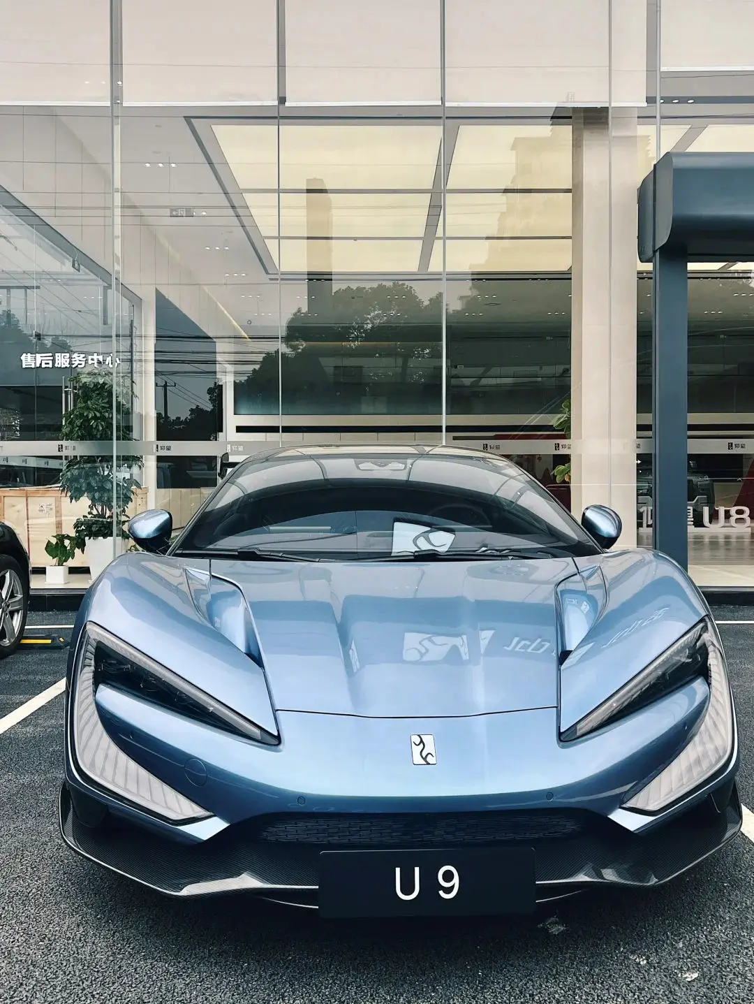 Deposit China New ev cars byd pure electric supercar yangwang u9 hot model byd looks up /looking up u9 super vehicles ev car