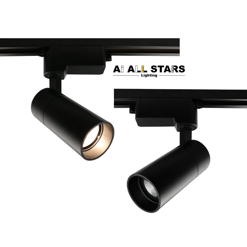 Modern Design Indoor Spot Lights Clothes Shoes Store Ceiling Spot 2wire 3wire 4wires COB 12w 20w 30w 40w Led Spot Light Track