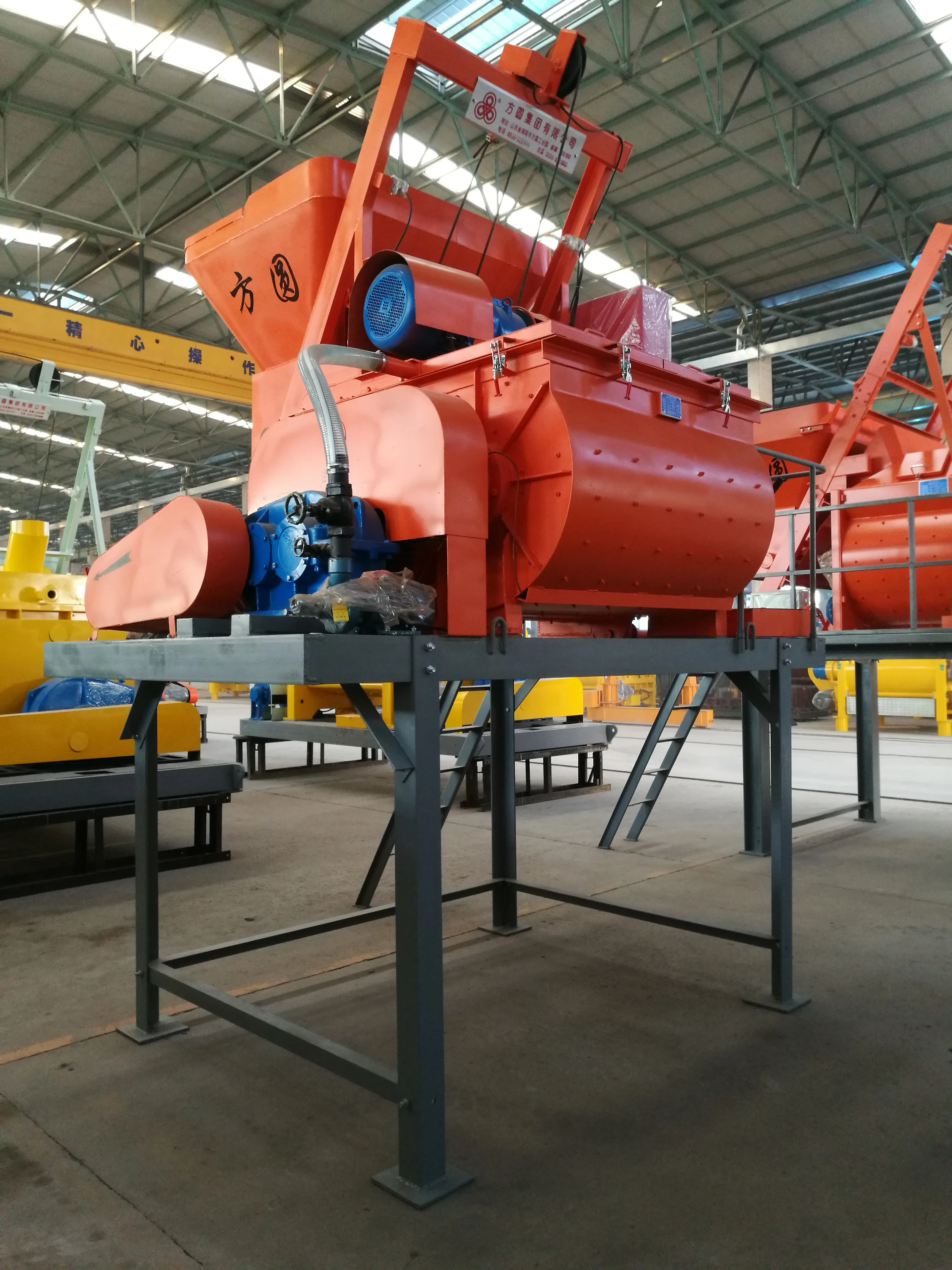 JS500 High-Capacity Diesel Concrete Mixer New Construction Manufacturing Plant Equipment with Core Pump Motor Engine Motor Power