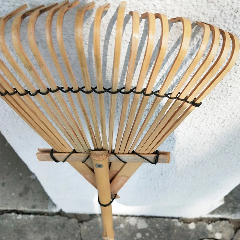 All Kinds of Dimension Garden Tools 20 Tine Bamboo Hay Rakes