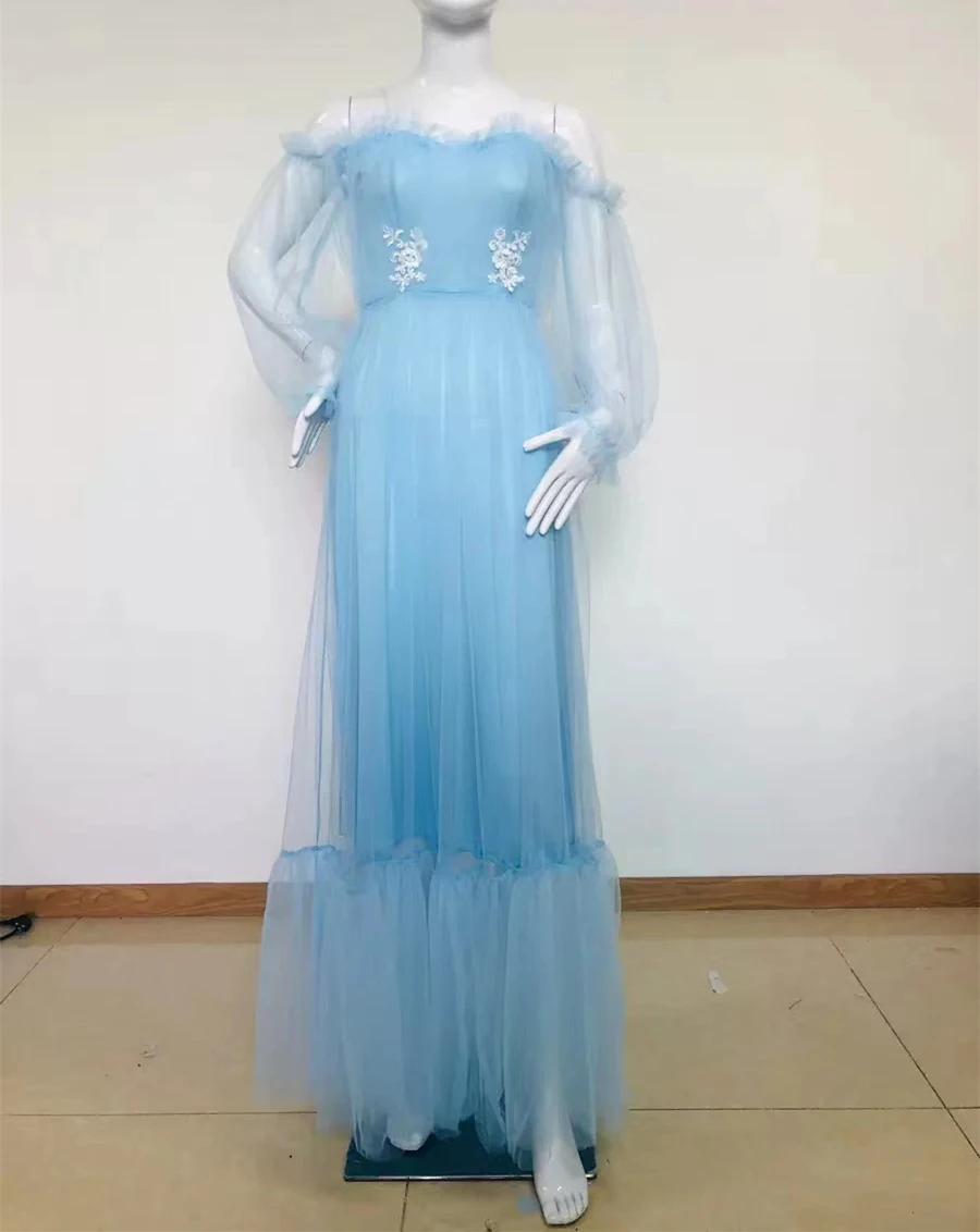 Session Sexy Long Pregnancy Dress Shooting Pregnant Woman Clothes Female Evening Wedding Gowns Maternity Dresses For Photo