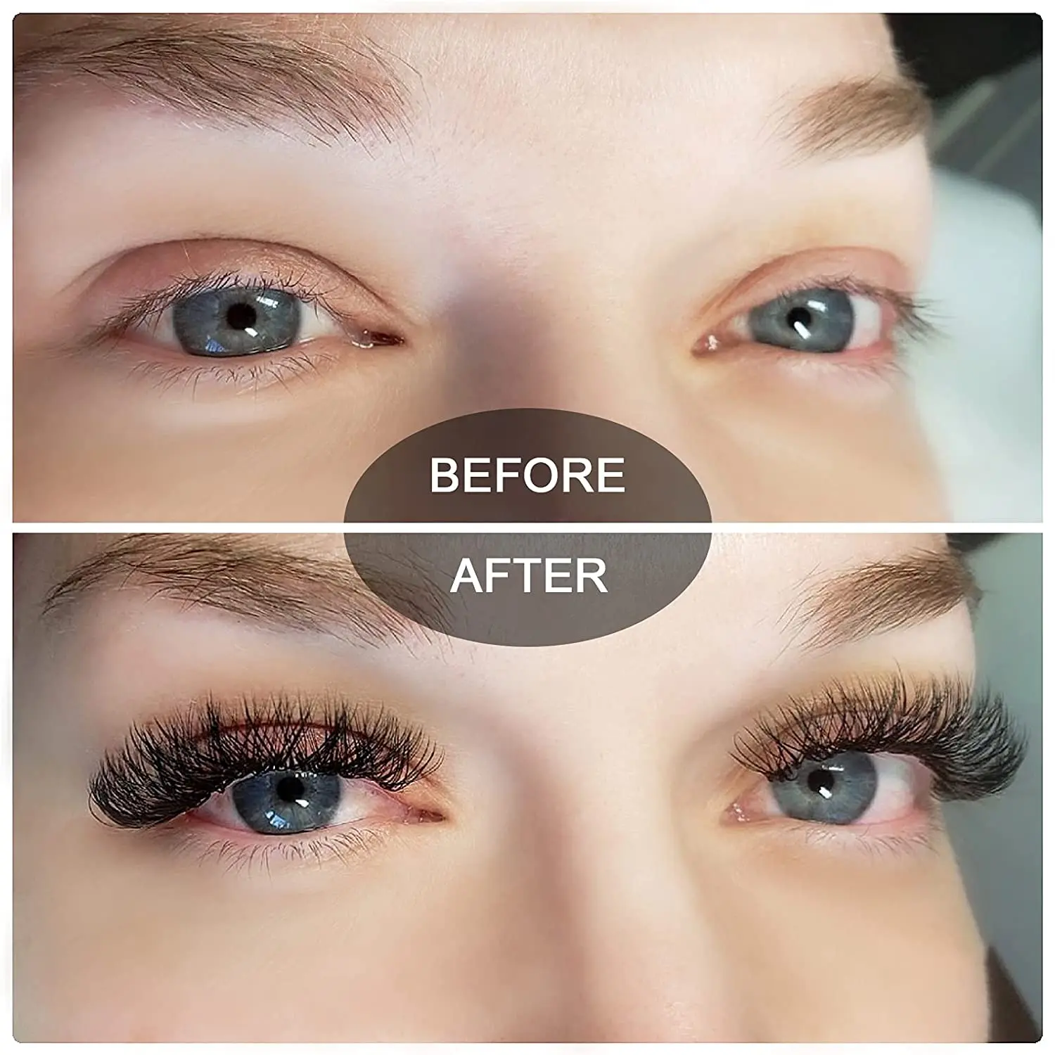 YY Eyelashes Extension Lashes Black D Curl 0.05mm 15mm Lash Volume Extension Easy Fans Y Shaped Premade Soft Eyelashes Supply