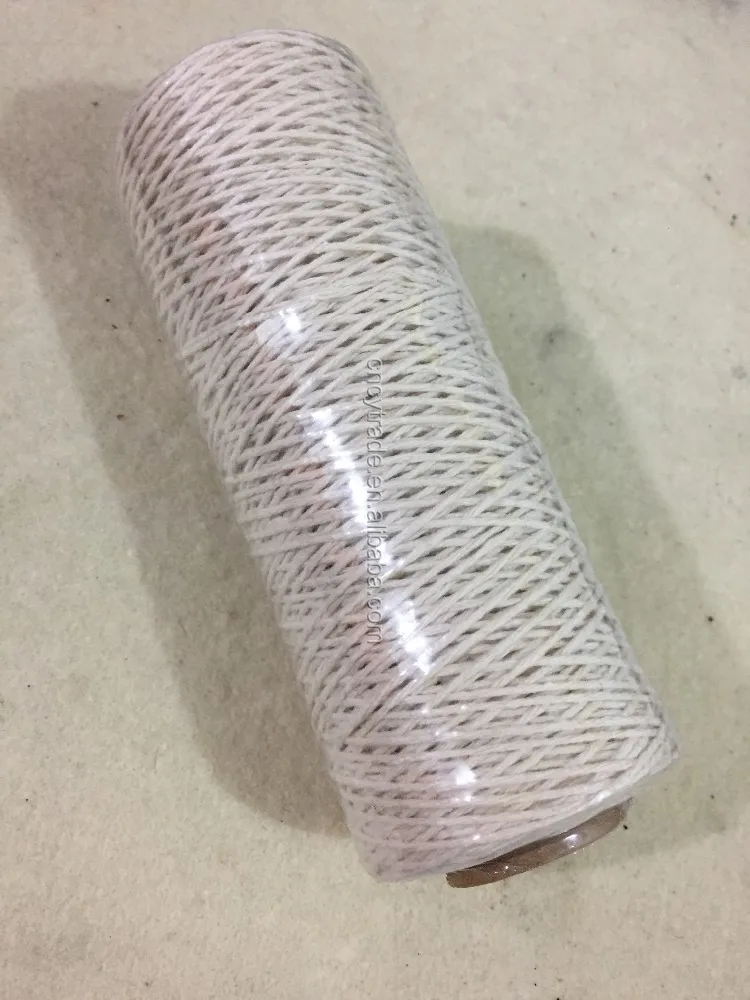 china rope factory eco friendly cheap recycle multi ply twisted braided colored cotton bakers twine rope cord yarn