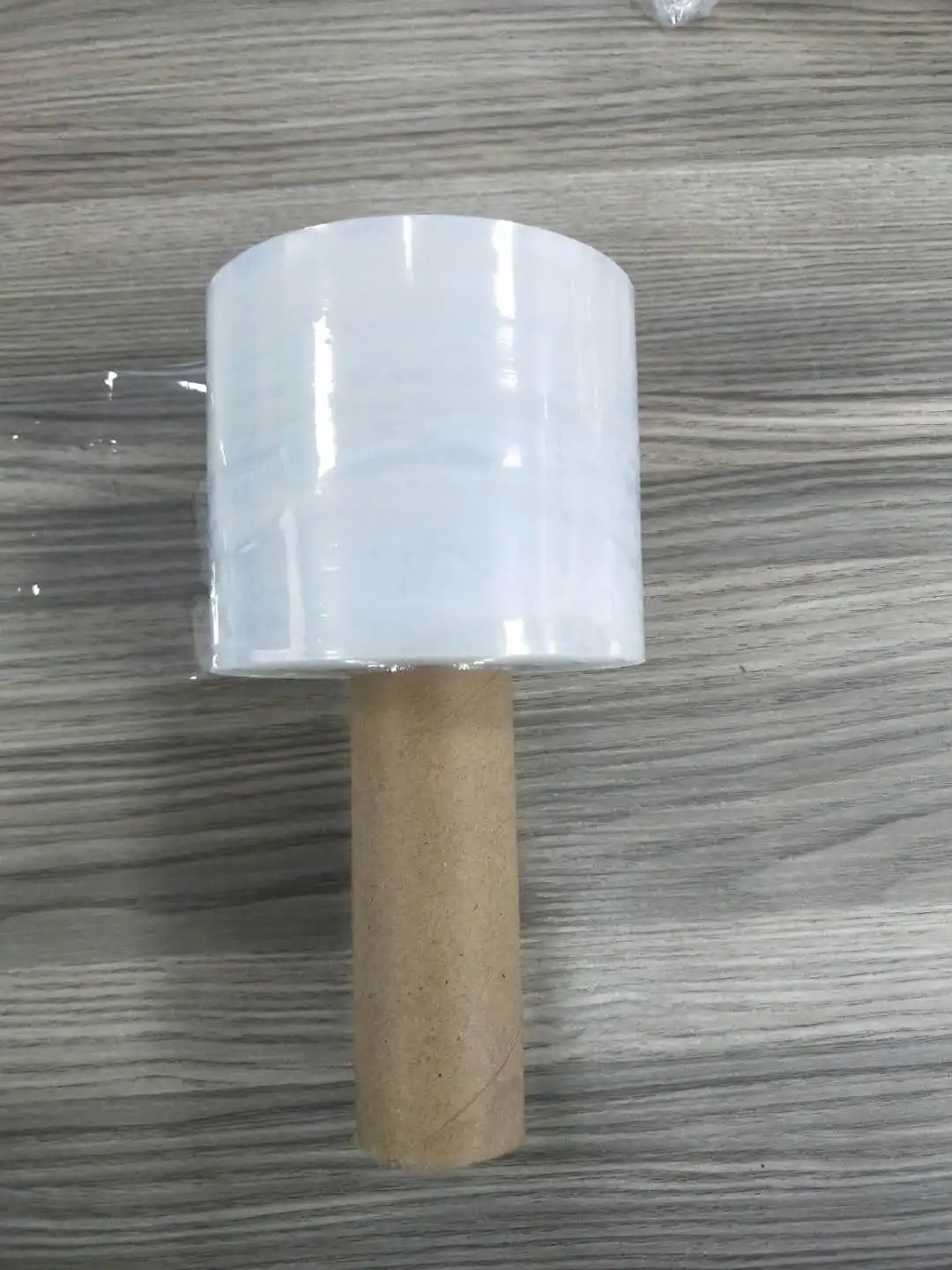 Pallet Wrap 100mm*100m Industrial Stretch Film With Rolling Handle Hand Shrink Wrap