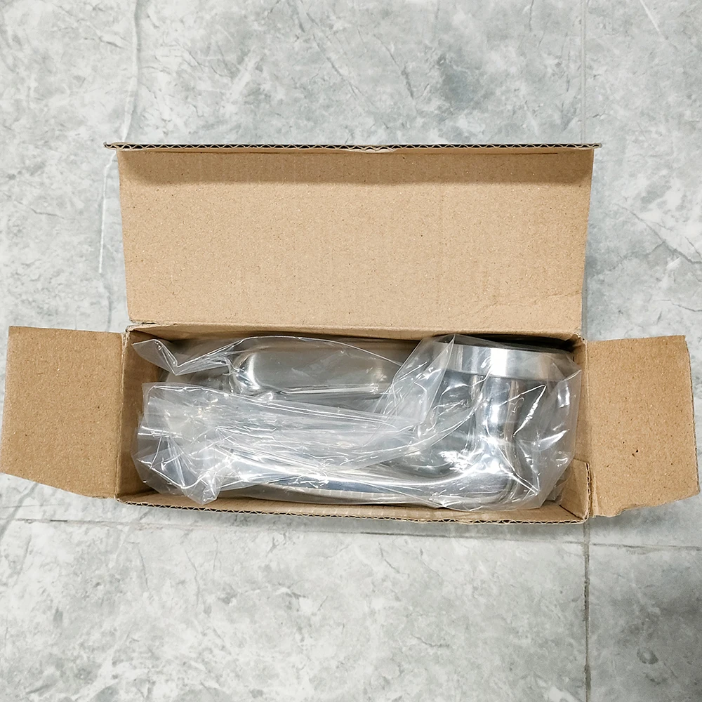 Quick Lock Security Door Handle Straight Bar Hardware Lever Door Lock