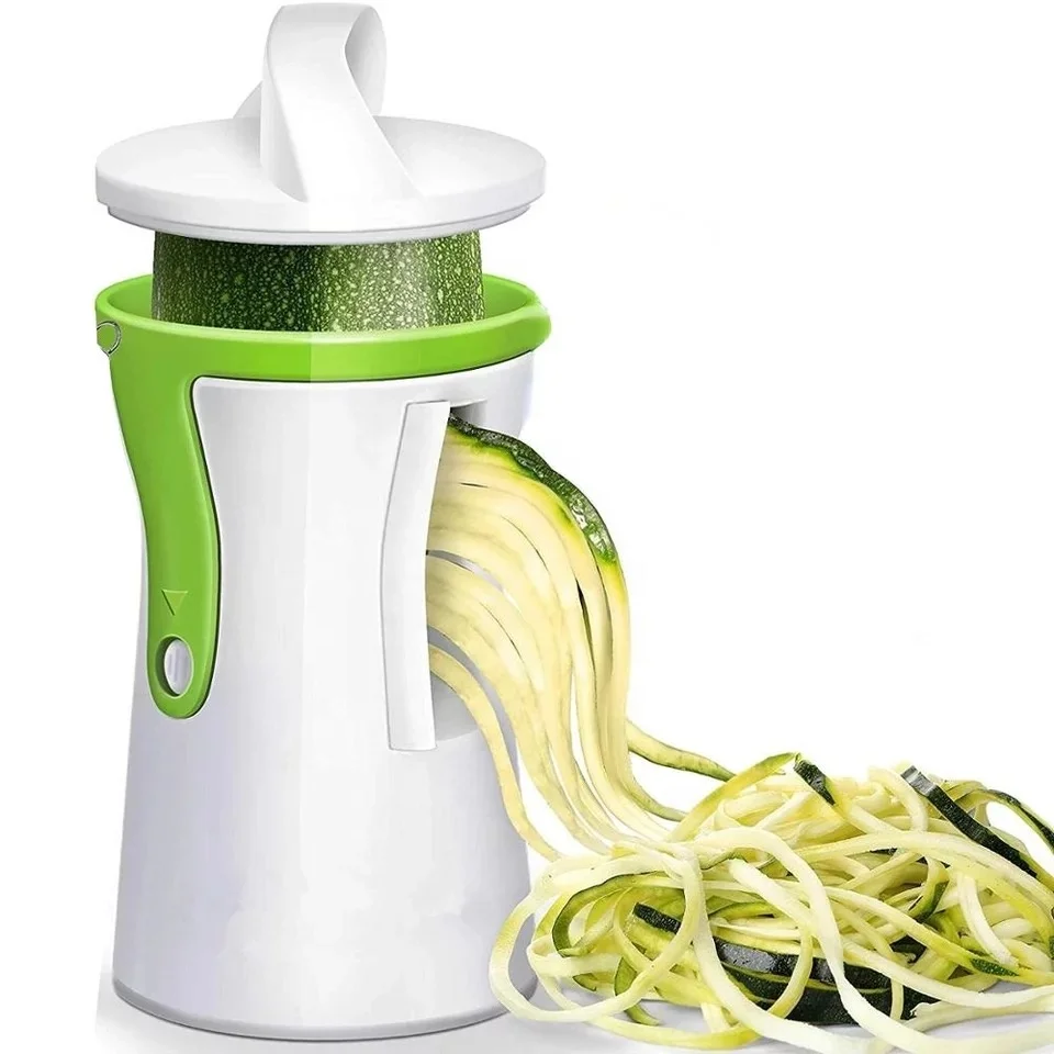 Vegetable Spiralizer Slicer Twister Handheld Spiral Cutter Fruit Grater Cooking Tools Spaghetti Pasta Maker