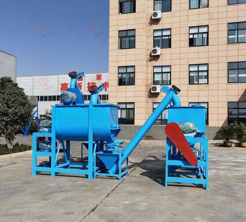 animal feed mixer with capacity 5000kg dairy cow feed mixer double shaft poultry feed mixer