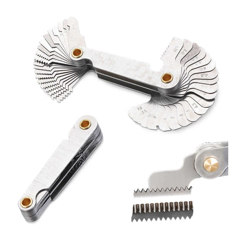 High precision combined tool radius gauge thread plug gauge gear tooth screw pitch gauges