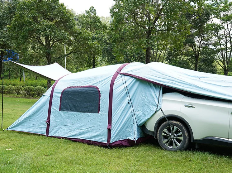 Professional Service Easy Setting up Car Tailgate Inflatable Tents SUV Car Trunk Tent Outdoor Adventure Travel Tents
