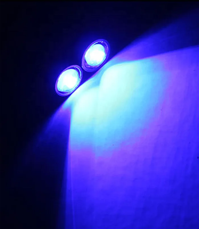 3W 12V White Red Green Blue Yellow Mini Size Motorcycle Grill Strobe Light car LED Flashing Eagle Eye Lamp