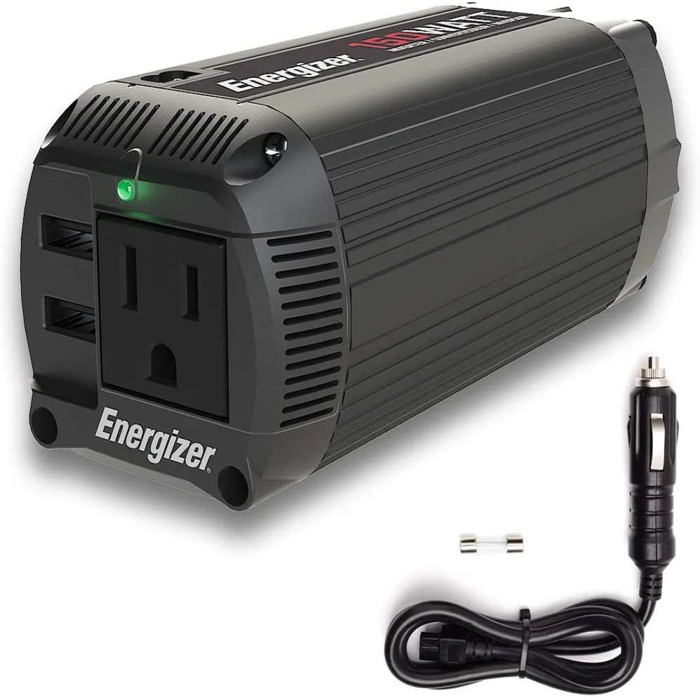 Energizer 12v 150W cup power inverter easy connect car power inverter with Cigarette lighter