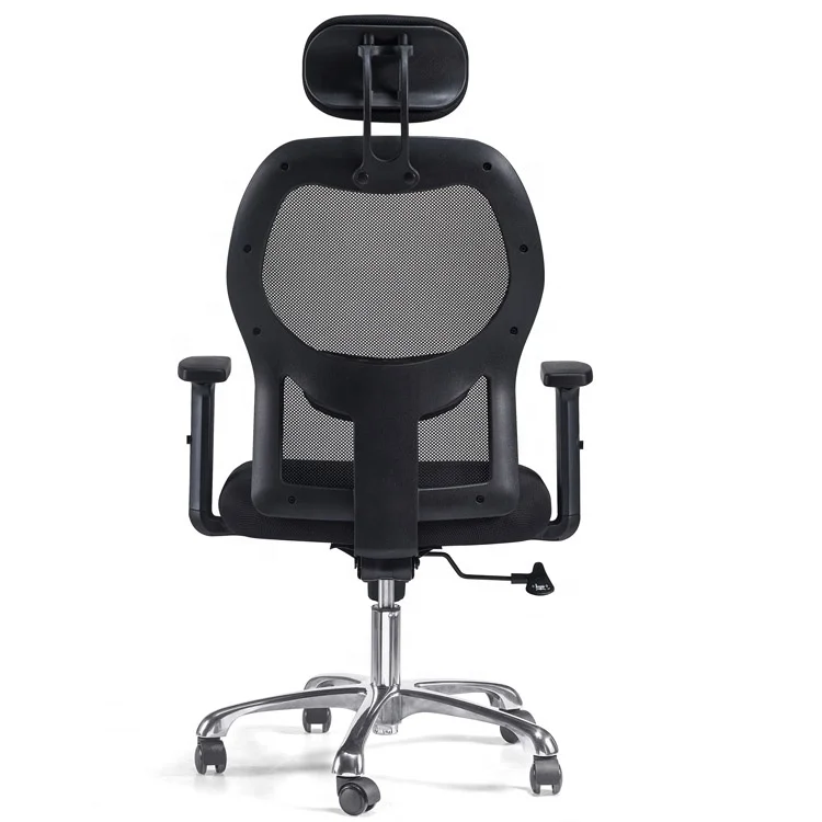 Black Color Manager Staff High Back Mesh Seat Ergonomic Office Chair