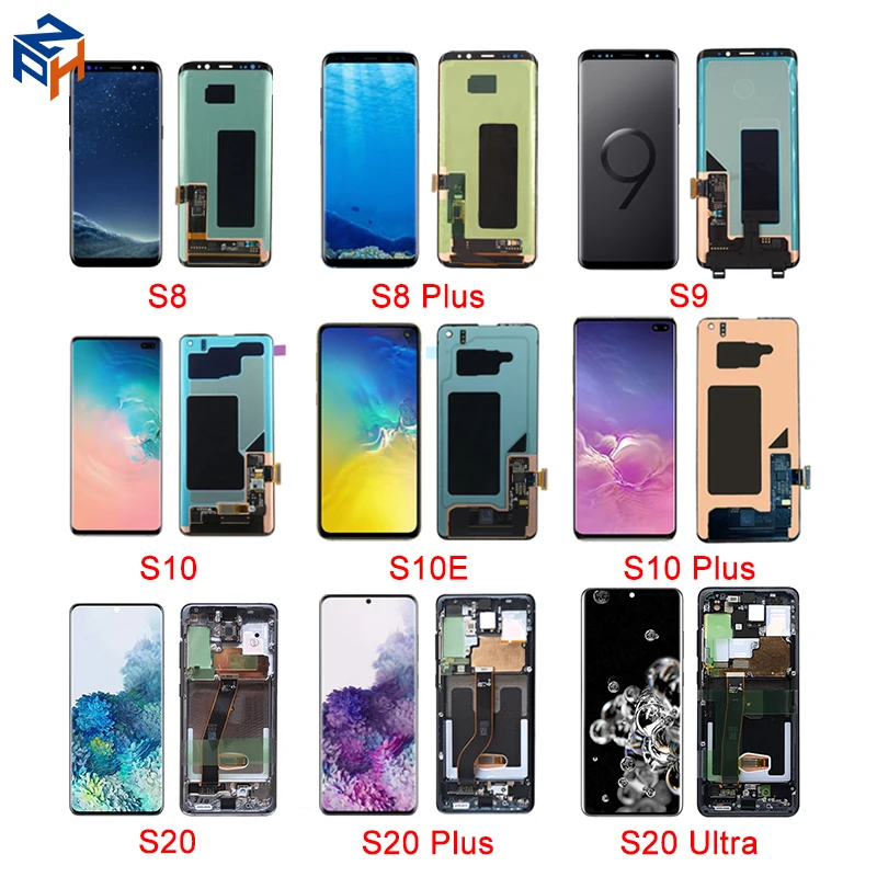  ЖК-экран для Samsung Galaxy S6 S7 S8 S9 10 оригинальный SAM galaxy S10 Plus S20 Ultra