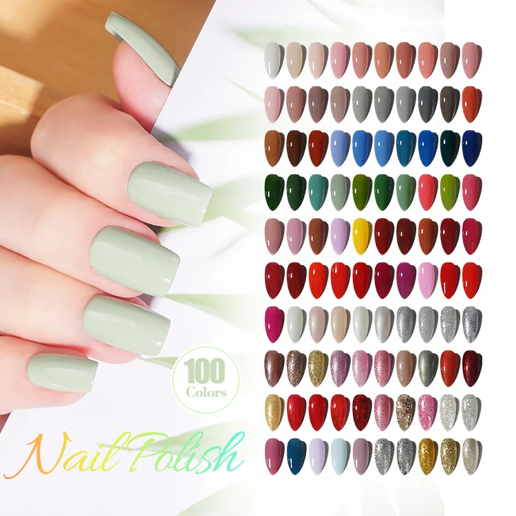 RS Nail Varnish 100 Colors Quick Drying Custom 5g 10g 15g Private Label Nail Polish Nail Color