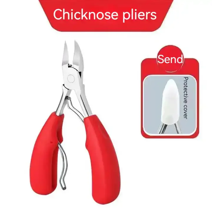 Wholesale High Quality Pedicure Pliers With Catcher Cutter Set Eagle Nose Custom Stainless Steel Toe Nail Clipper