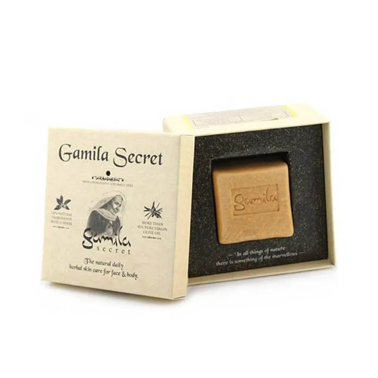 Factory Recyclable Fashion Unique Design Soap Box Packaging Luxury Soap Package Box