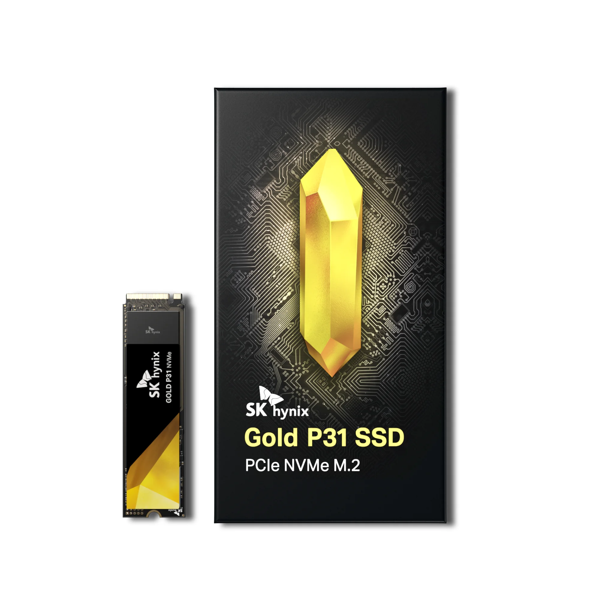 Высококачественный внутренний жесткий диск SK Hynix Gold P31 1TB Pcie Nvme Gen3 M.2 2280 SSD для