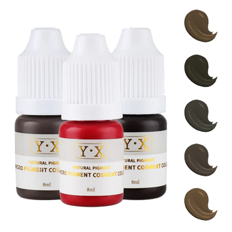 Лидер продаж, лучшая микропигментация, полуперманентный Макияж для губ, татуажа, пигментные чернила, чернила для татуажа бровей
