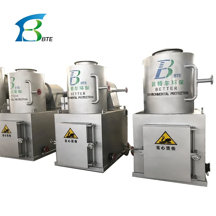  Hot Sale Hospital Medical municipal solid Waste Incinerator Resorts Hotel