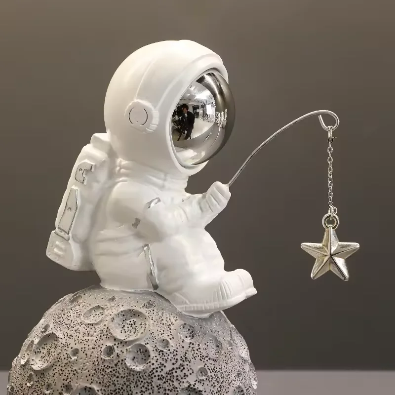 Custom Astronaut Resin Crafts for Craft Figure Statue Tabletop Decoration for Living Room