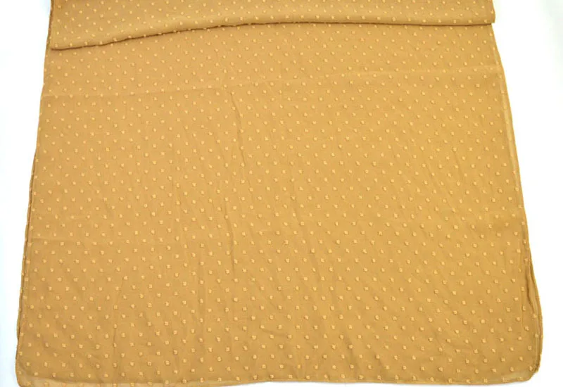 New Plain Pom Pom Chiffon Scarf Muslim Hijab Shawl Soft Ball Bubble Chiffon Head Wraps Wholesale