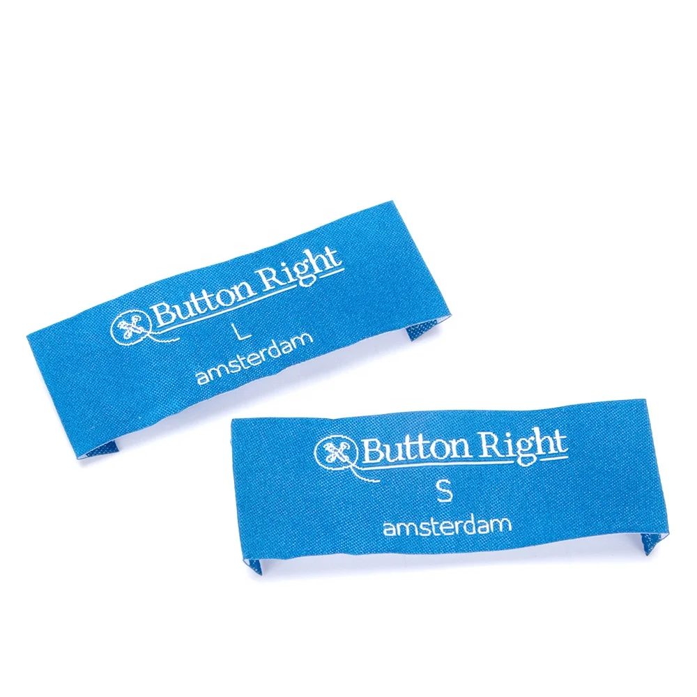 Custom Label Manufacturer Woven Garment Labels For Clothing