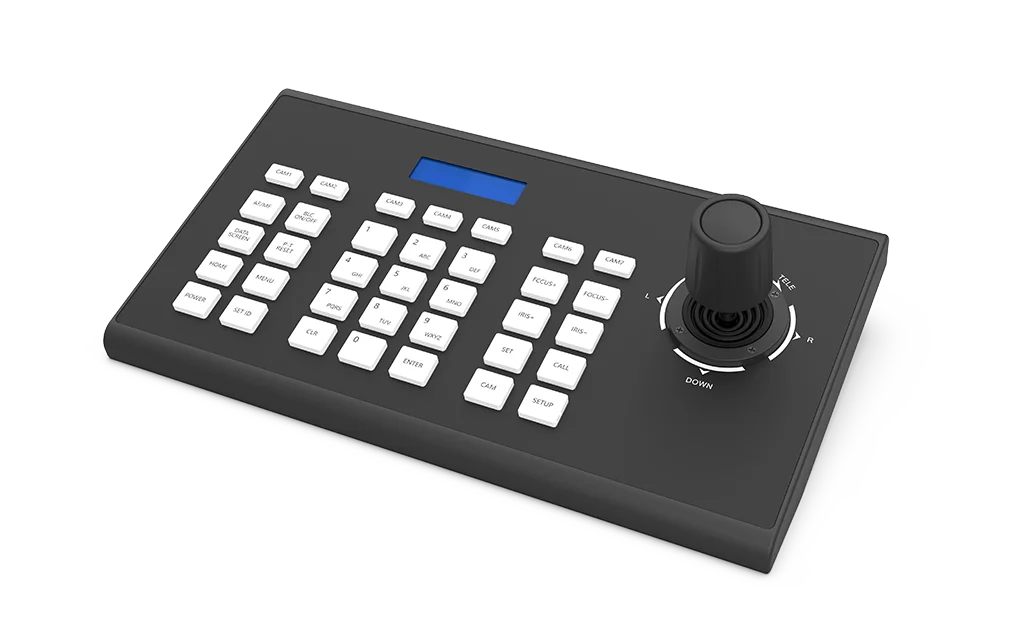 RS485 RS232 RJ45 USB2.0 video conference controller Keyboard HD Analog PTZ Camera Keyboard Controller