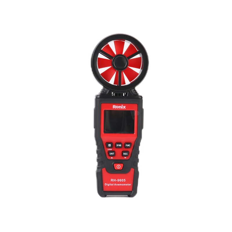 Ronix RH-9605 Model Digital Anemometer Air Velocity Sensor Real Time Measurement Professional
