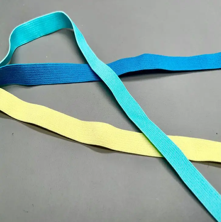 TUTON OEM elastic band 25mm jacquard webbing waist waistband lace silicone knitting woven elastic tape Sewing band For Lingerie