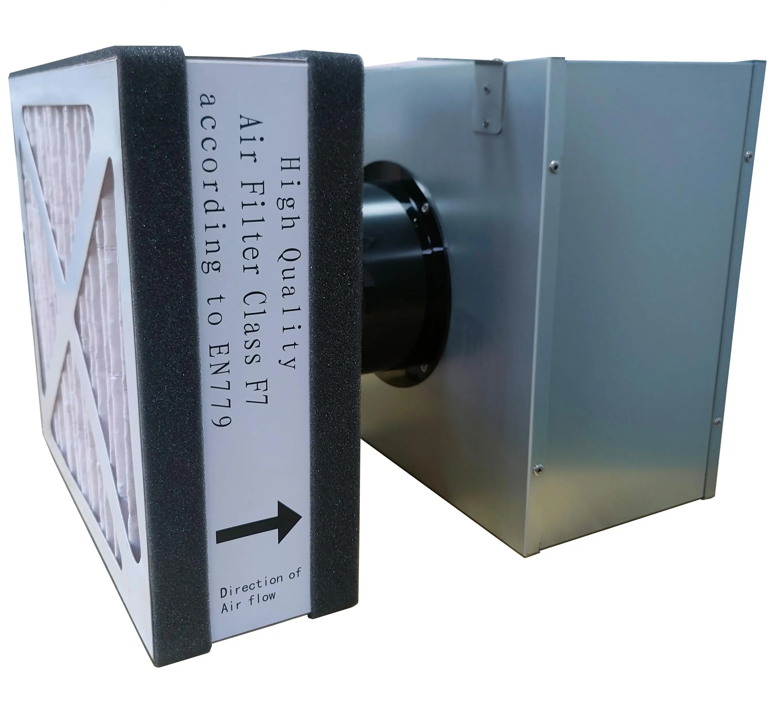 High Quality Box Hvac Fan Box Ceiling Vent Hvac Systems Parts Duct Filter Air Conditioning Hepa Filters