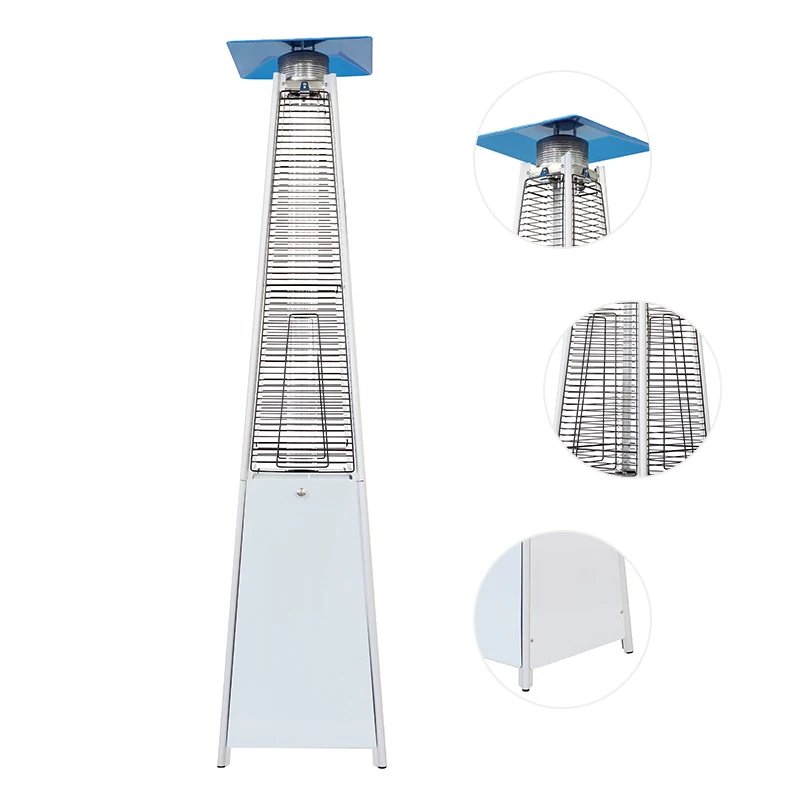 Best Selling Mushroom Gas Patio Heater Durable Stand Solar Stainless Steel Propane Pyramid Pub Indoor Patio Heater
