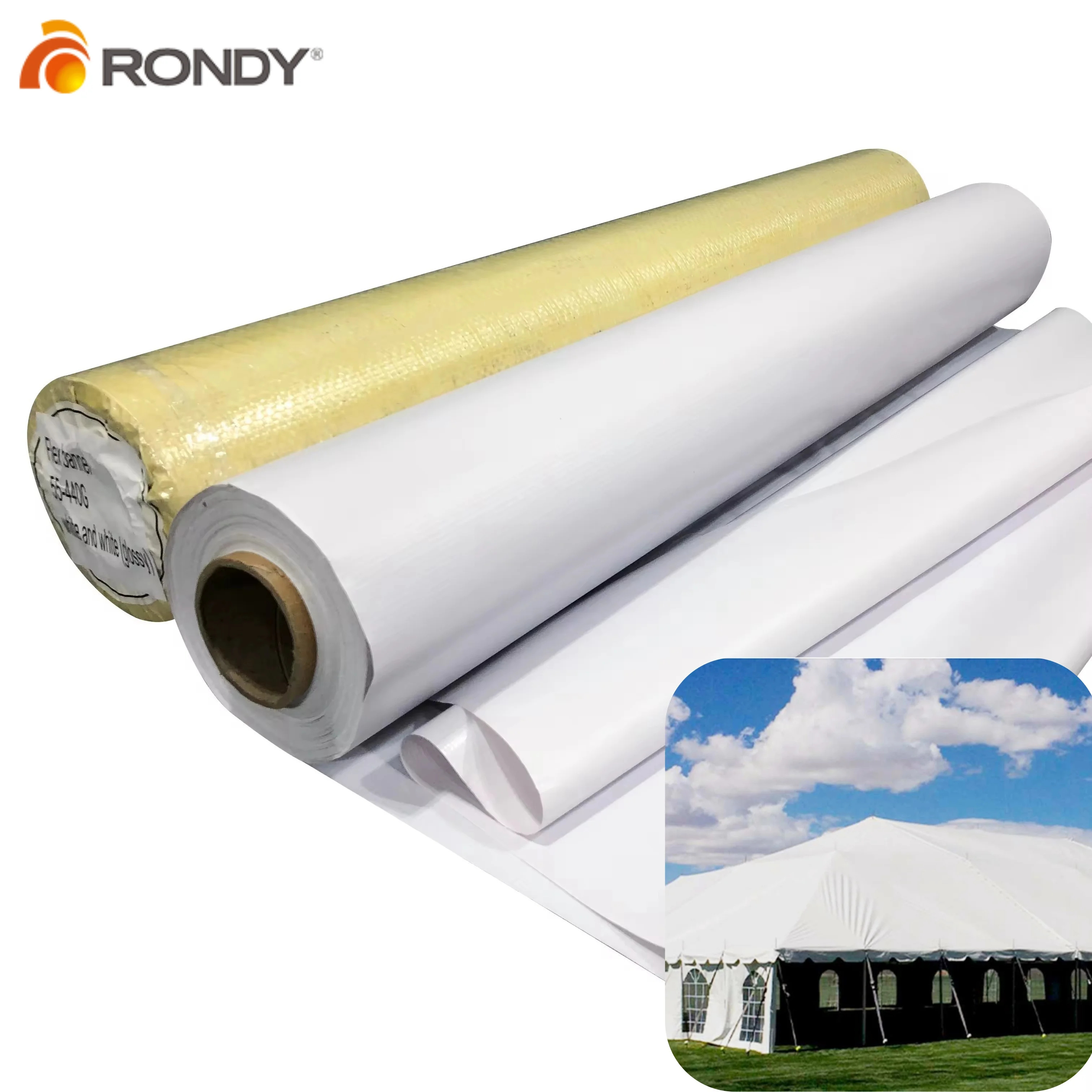 Tent Tarpaulin Material PVC Tarpaulin Roll  PVC Canvas Sheet For Tent Truck Cover